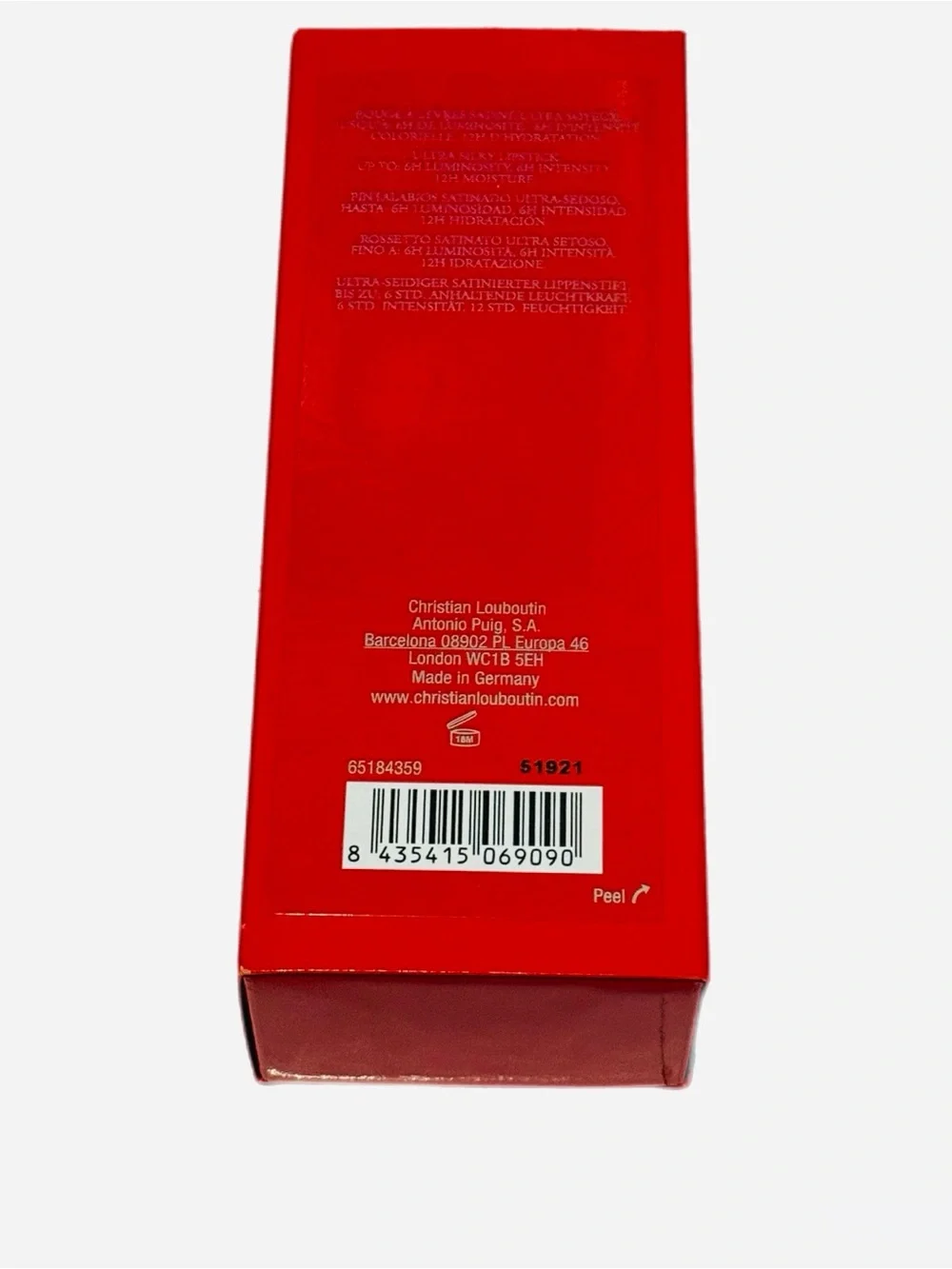 Rouge Louboutin Silky Satin Satin lipstick - Brick Chick 515